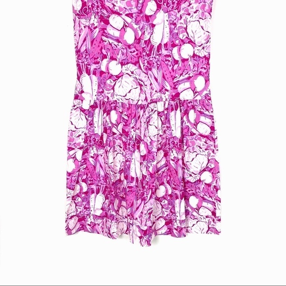 Vintage Laura Ashley 80’s Pink Floral Midi‎ Dress S - Picture 2 of 7